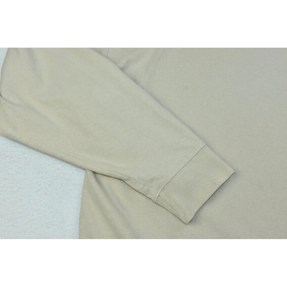 Carhartt K125 Men's Shirt Size XXL Beige Heavyweight Work Long Sleeve  -Flaws- - Picture 5 of 12